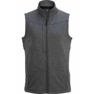GREY HEATHER WITH BLACK FLEECE